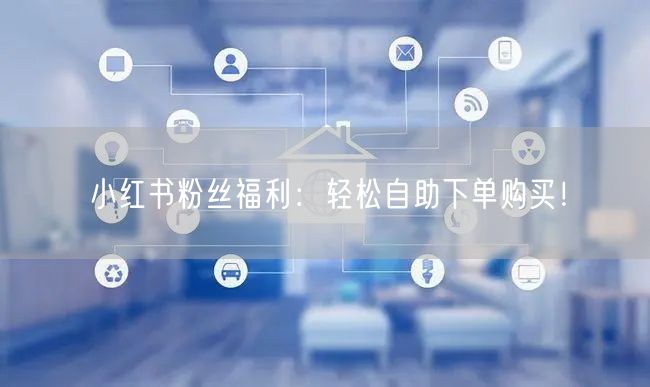 小红书粉丝福利：轻松自助下单购买！