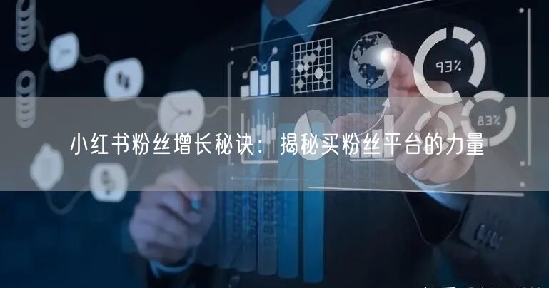 小红书粉丝增长秘诀：揭秘买粉丝平台的力量