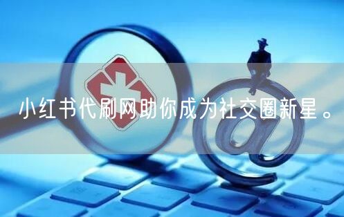 小红书代刷网助你成为社交圈新星。