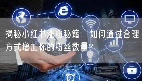 揭秘小红书涨粉秘籍：如何通过合理方式增加你的粉丝数量？