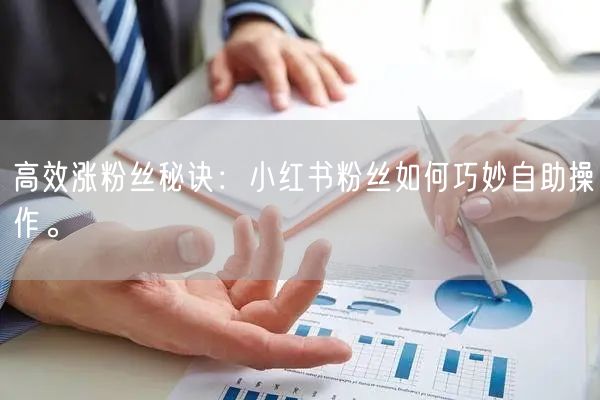 高效涨粉丝秘诀：小红书粉丝如何巧妙自助操作。