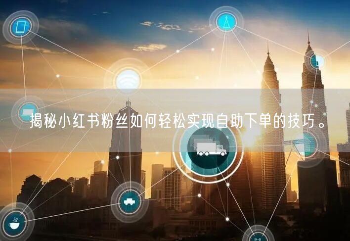 揭秘小红书粉丝如何轻松实现自助下单的技巧。