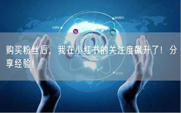 购买粉丝后，我在小红书的关注度飙升了！分享经验！