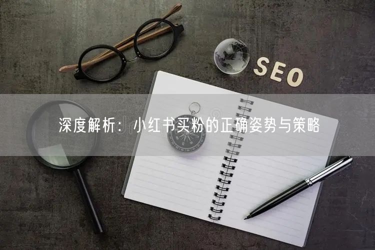 深度解析：小红书买粉的正确姿势与策略