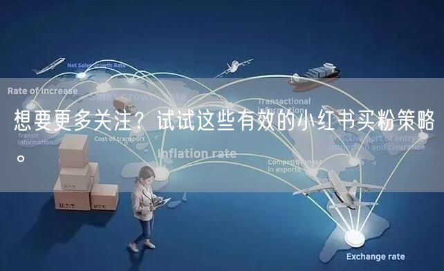想要更多关注？试试这些有效的小红书买粉策略。