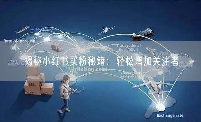 揭秘小红书买粉秘籍：轻松增加关注者