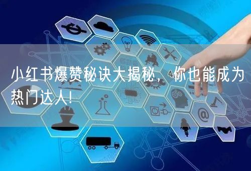 小红书爆赞秘诀大揭秘，你也能成为热门达人!