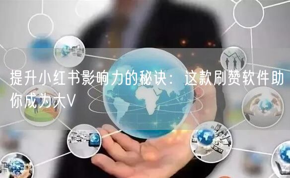 提升小红书影响力的秘诀：这款刷赞软件助你成为大V