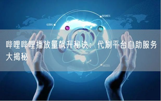 哔哩哔哩播放量飙升秘诀：代刷平台自助服务大揭秘