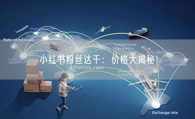 小红书粉丝达千：价格大揭秘！