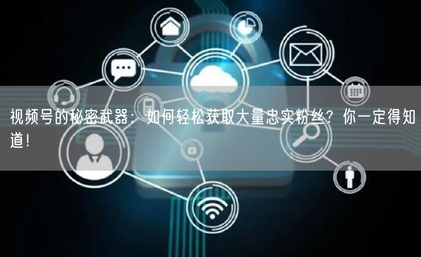 视频号的秘密武器：如何轻松获取大量忠实粉丝？你一定得知道！