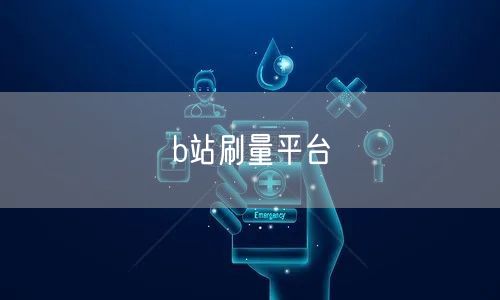 b站刷量平台