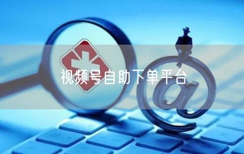 视频号自助下单平台