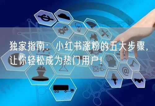 独家指南：小红书涨粉的五大步骤，让你轻松成为热门用户！