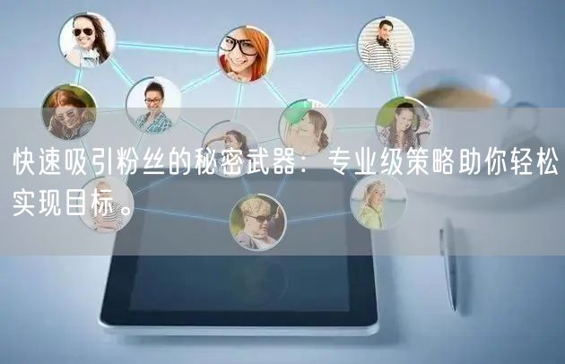 快速吸引粉丝的秘密武器：专业级策略助你轻松实现目标。