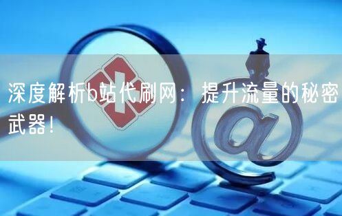 深度解析b站代刷网：提升流量的秘密武器！