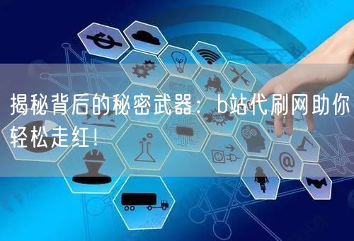揭秘背后的秘密武器：b站代刷网助你轻松走红！