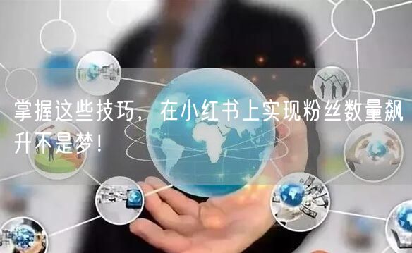 掌握这些技巧，在小红书上实现粉丝数量飙升不是梦！