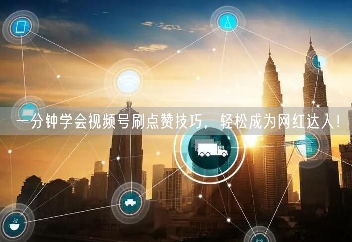 一分钟学会视频号刷点赞技巧,轻松成为网红达人!
