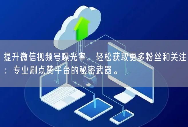 提升微信视频号曝光率，轻松获取更多粉丝和关注：专业刷点赞平台的秘密武器。