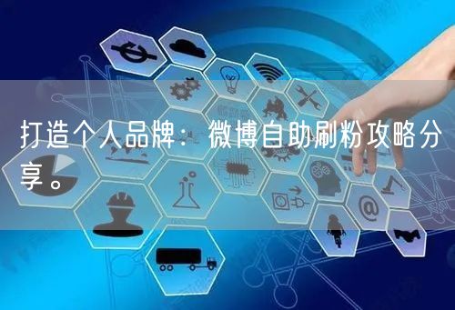 打造个人品牌：微博自助刷粉攻略分享。