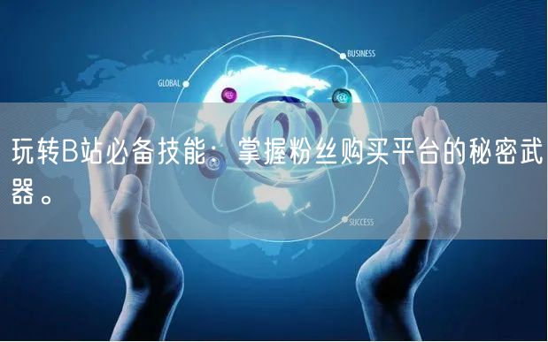 玩转B站必备技能：掌握粉丝购买平台的秘密武器。