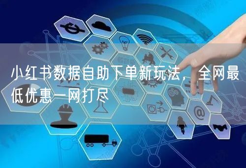 小红书数据自助下单新玩法，全网最低优惠一网打尽