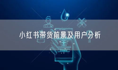 小红书带货前景及用户分析