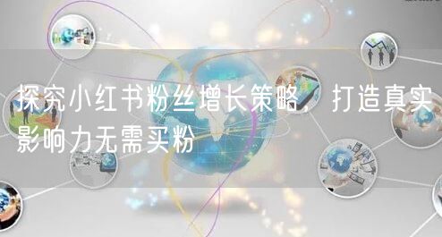 探究小红书粉丝增长策略,打造真实影响力无需买粉