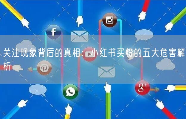 关注现象背后的真相：小红书买粉的五大危害解析