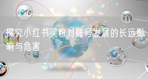 探究小红书买粉对账号发展的长远影响与危害